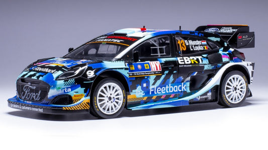 MODELLINO IN SCALA Ixo Model COMPATIBILE CON FORD PUMA WRC N.13 CENTRAL EUROP.RALLY 2023 MUNSTER-LOUKA 1:18
 MODEL SCALE 18RMC188 241217