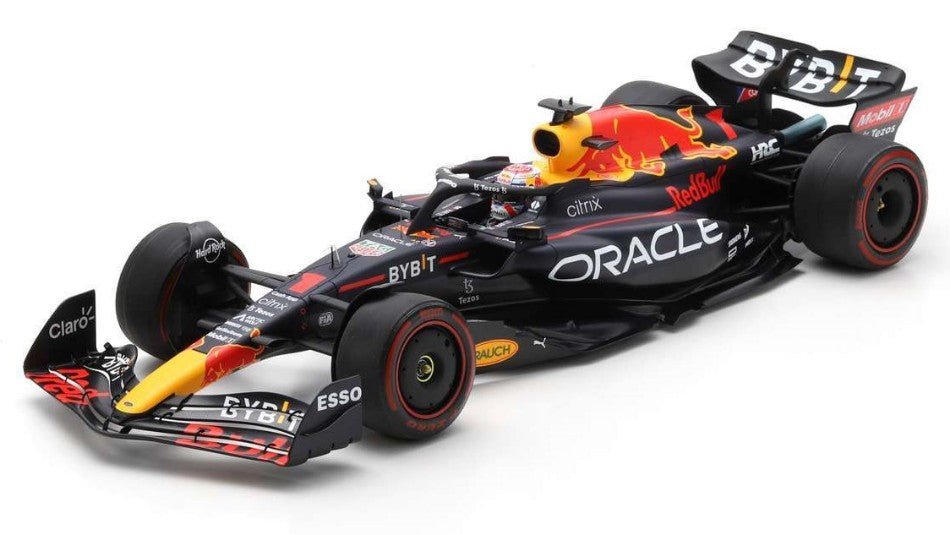 MODELLINO IN SCALA COMPATIBILE CON RED BULL MAX VERSTAPPEN 2022 N.1 WINNER DUTCH GP 1:12 SPARK MODEL 12S035