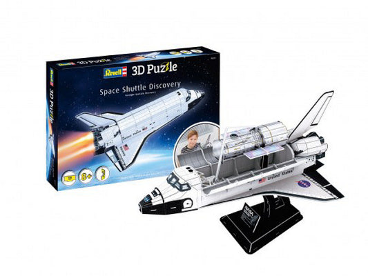 KIT DA MONTARE COMPATIBILE CON SPACE SHUTTLE DISCOVERY PUZZLE 3D REVELL RV00251