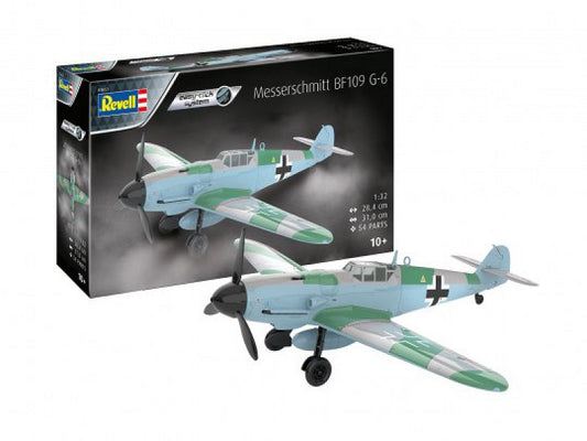 KIT DA MONTARE COMPATIBILE CON MESSERSCHMITT BF109G-6 (EASY CLICK SYSTEM) KIT 1:48 REVELL RV03653