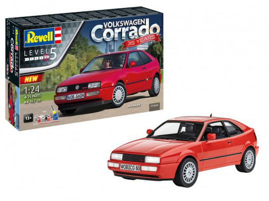 KIT DA MONTARE SCALA COMPATIBILE CON VW CORRADO KIT 1:24 REVELL RV05666 MODEL