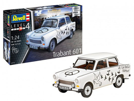 KIT DA MONTARE COMPATIBILE CON TRABANT 601 "BUILDER'S CHOICE" KIT 1:24 REVELL RV07713