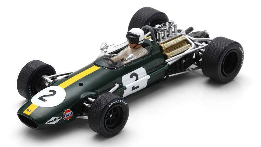 MODELLINO IN SCALA Spark Model COMPATIBILE CON BRABHAM BT26 N.2 MONACO GP 1968 JACK BRABHAM 1:43 MODEL SCALE S8310 241217