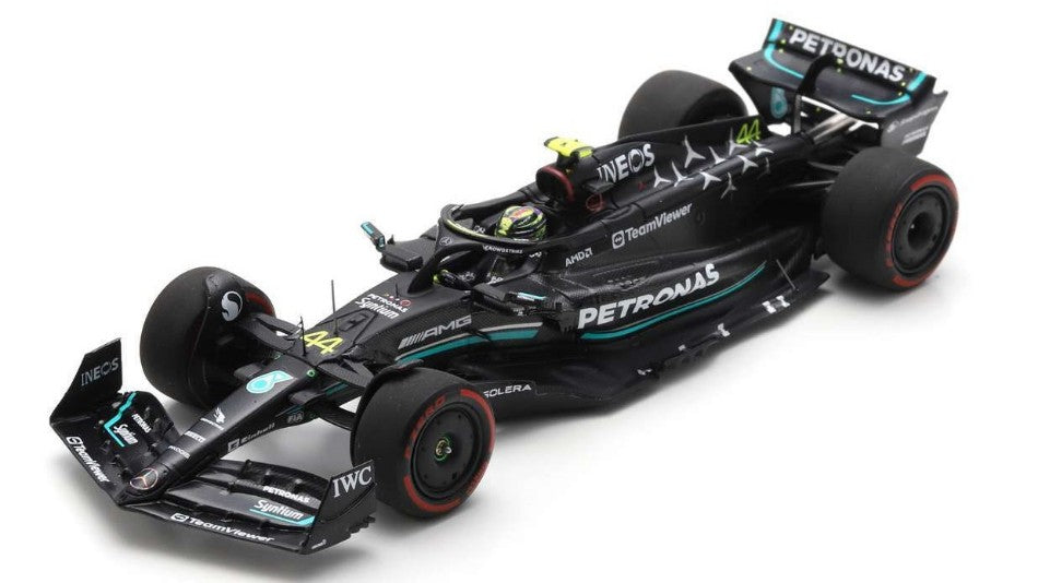 MODELLINO IN SCALA Spark Model COMPATIBILE CON MERCEDES F1 W14 N.44 2nd SPANISH GP 2023 LEWIS HAMILTON 1:43 MODEL SCALE S8911 241217