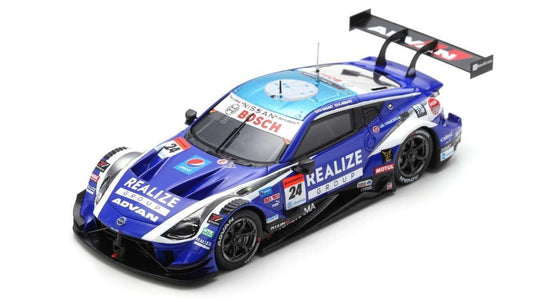 MODELLINO IN SCALA COMPATIBILE CON REALIZE ADVAN Z N.24 GT500 SUPER GT 2022 D.SASAKI-K.HIRATE 1:43 SPARK MODEL SGT029