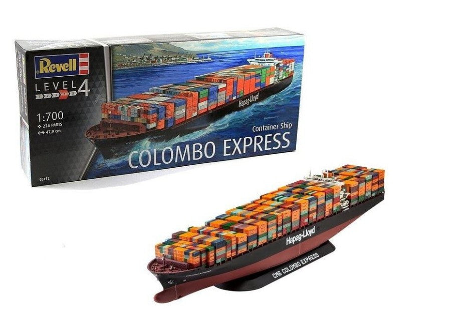 KIT DA MONTARE COMPATIBILE CON PORTACONTAINER SHIP "COLOMBO EXPRESS" KIT 1:700 REVELL RV05152