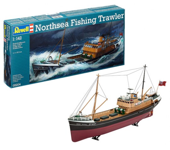 KIT DA MONTARE COMPATIBILE CON NORTHSEA FISHING TRAWLER KIT 1:142 REVELL RV05204