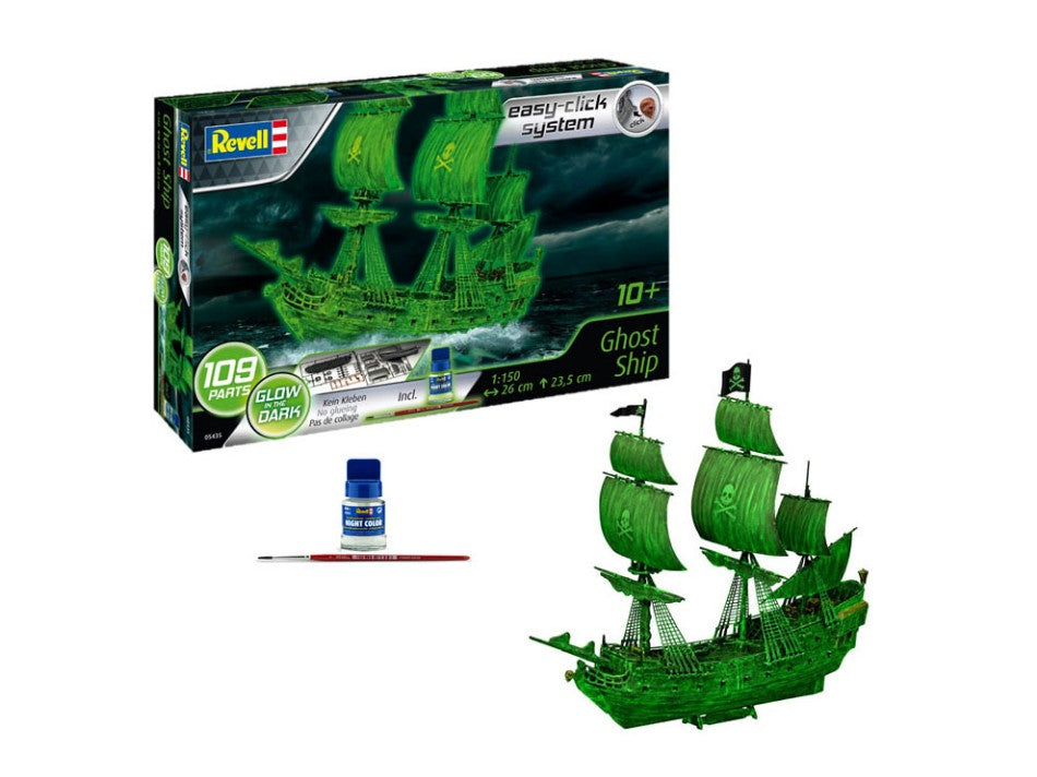 KIT DA MONTARE COMPATIBILE CON GHOST SHIP (INCL.NIGHT COLOR) KIT 1:150 REVELL RV05435