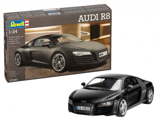 KIT DA MONTARE COMPATIBILE CON AUDI R8 KIT 1:24 REVELL RV07057