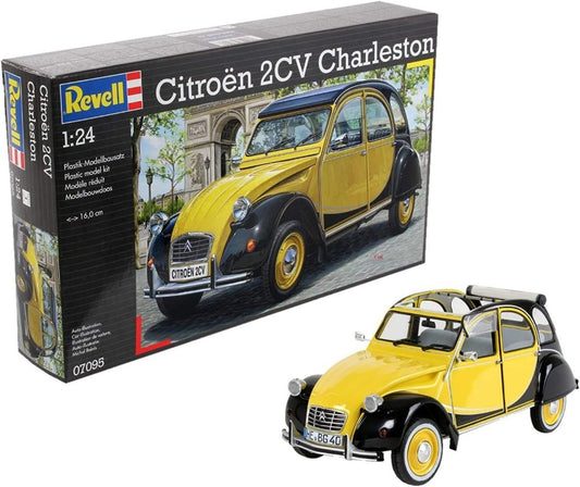 KIT DA MONTARE COMPATIBILE CON CITROEN 2 CV CHARLESTON KIT 1:24 REVELL RV07095