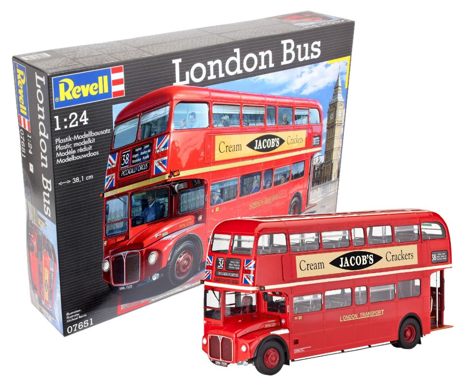 KIT DA MONTARE COMPATIBILE CON LONDON BUS KIT 1:24 REVELL RV07651