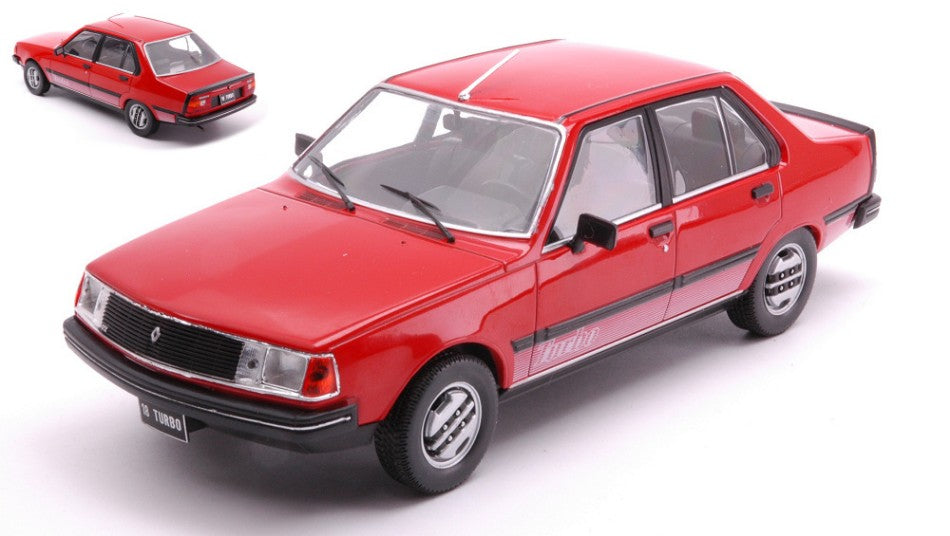 MODELLINO IN SCALA Whitebox COMPATIBILE CON RENAULT 18 TURBO 1980 RED 1:24 MODEL SCALE WB124213 241220