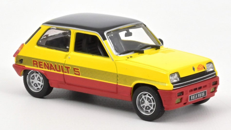 MODELLINO SCALA COMPATIBILE CON RENAULT 5 TS MONTE CARLO 1978 1:43 REPROD.2024 NOREV NV510536R