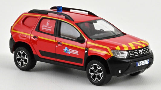 MODELLINO IN SCALA COMPATIBILE CON DACIA DUSTER 2020 POMPIERS 1:43 NOREV NV509051