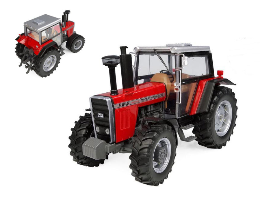 MODELLINO IN SCALA COMPATIBILE CON TRATTORE MASSEY FERGUSON 2685 1:32 UNIVERSAL HOBBIES UH6369