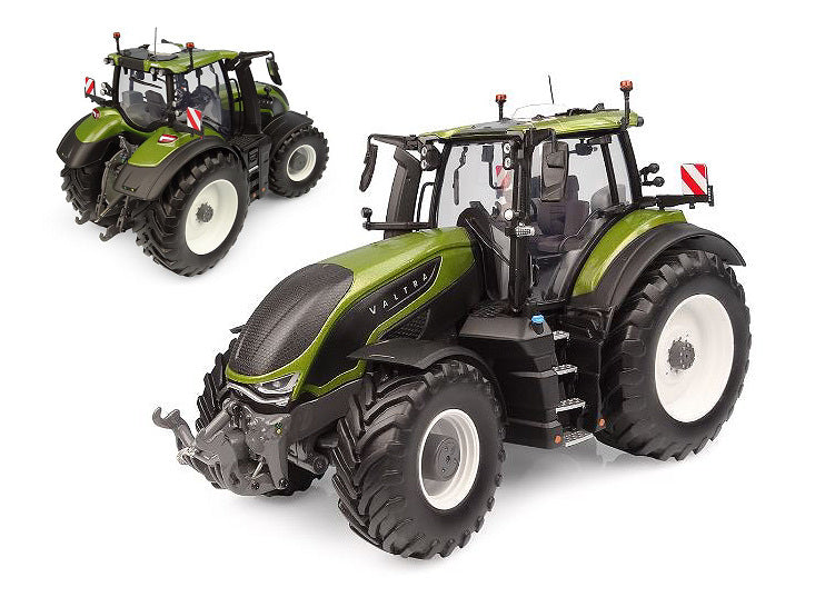 MODELLINO IN SCALA COMPATIBILE CON TRATTORE VALTRA S416 METALLIC GREEN 1:32 UNIVERSAL HOBBIES UH6492