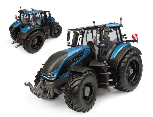 MODELLINO IN SCALA COMPATIBILE CON TRATTORE VALTRA S416 TURQUOISE BLUE 1:32 UNIVERSAL HOBBIES UH6652