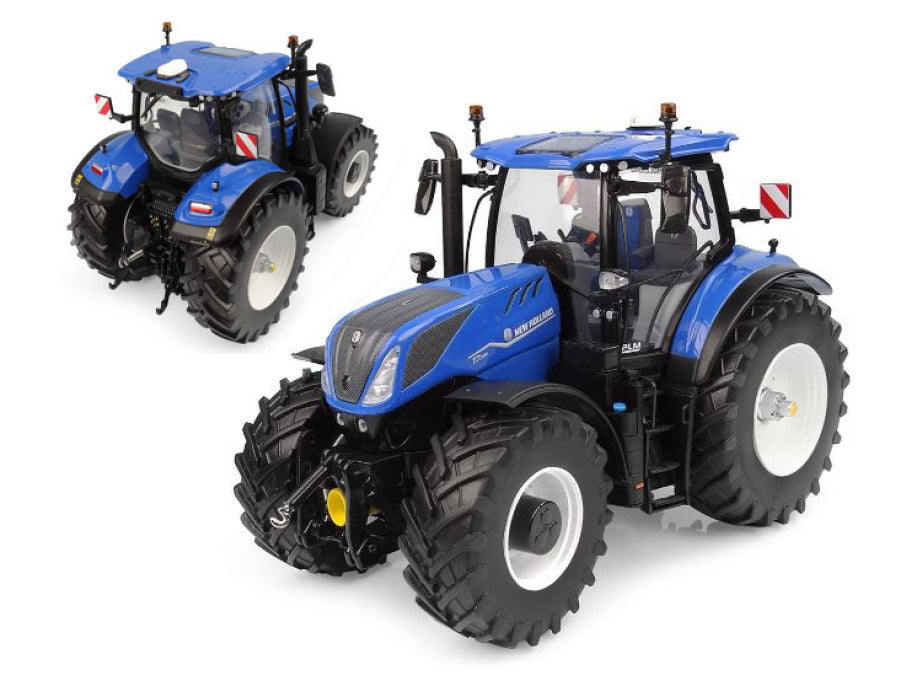 MODELLINO IN SCALA COMPATIBILE CON TRATTORE NEW HOLLAND T7.300 AUTO COMMAND 1:32 UNIVERSAL HOBBIES UH6604