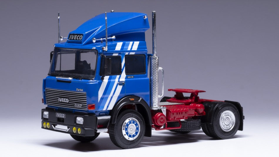 MODELLINO IN SCALA Ixo Model COMPATIBILE CON IVECO 190.38 TURBO STAR 1984 BLUE 1:43 MODEL SCALE TR196 241217