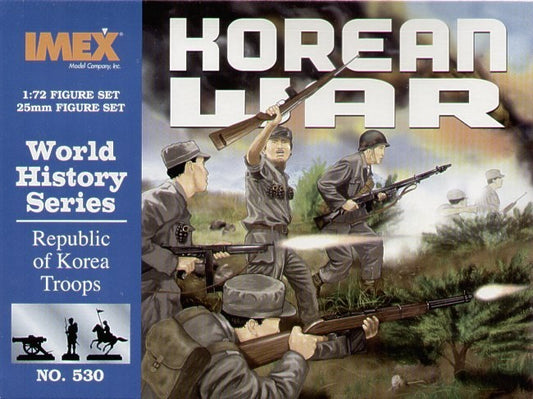 KIT DA MONTARE COMPATIBILE CON REPUBLIC OF KOREA TROOPS KIT 1:72 IMEX IM0530