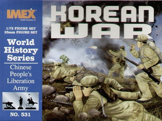 KIT DA MONTARE COMPATIBILE CON CHINESE PEOPLE S LIBERATION ARMY KIT 1:72 IMEX IM0531