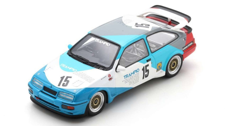 MODELLINO IN SCALA COMPATIBILE CON FORD SIERRA RS500 N.15 4th MACAU 1988 NAOKI NAGASAKA 1:43 SPARK MODEL SA191