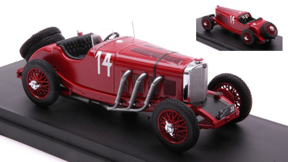 MODELLINO IN SCALA COMPATIBILE CON MERCEDES SSK N.14 WINNER ARGENTINA GP 1931 C.ZATUSZECK 1:43 RIO RI4722