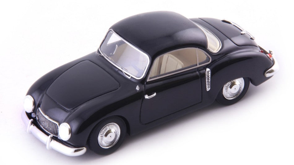 MODELLINO SCALA COMPATIBILE CON RENAULT 4CV ZINK 1953 BLACK 1:43 AUTOCULT ATC03025