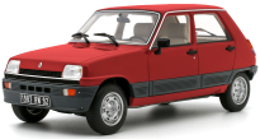 MODELLINO SCALA COMPATIBILE CON RENAULT 5 GTL (5 DOORS) 1984 RED 1:18 OTTOMOBILE OT1147