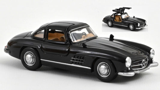 MODELLINO SCALA COMPATIBILE CON MERCEDES 300 SL 1954 BLACK JET-CAR 1:43 NOREV NV351198