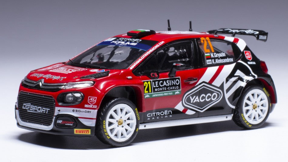 MODELLINO IN SCALA Ixo Model COMPATIBILE CON CITROEN C3 RALLY 2 N.21 RALLY MONTE CARLO 2024
GRYAZIN-ALEKSANDROV 1:43 MODEL SCALE RAM917 241217