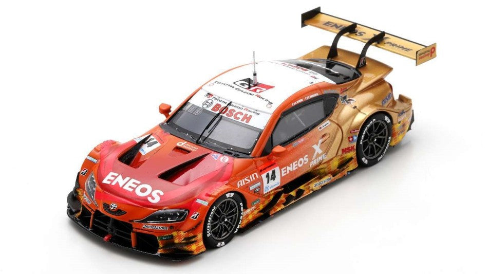 MODELLINO IN SCALA COMPATIBILE CON ENEOS X SUPRA N.14 GT500 SUPER GT 2022 K.OSHIMA-K.YAMASHITA 1:43 SPARK MODEL SGT024