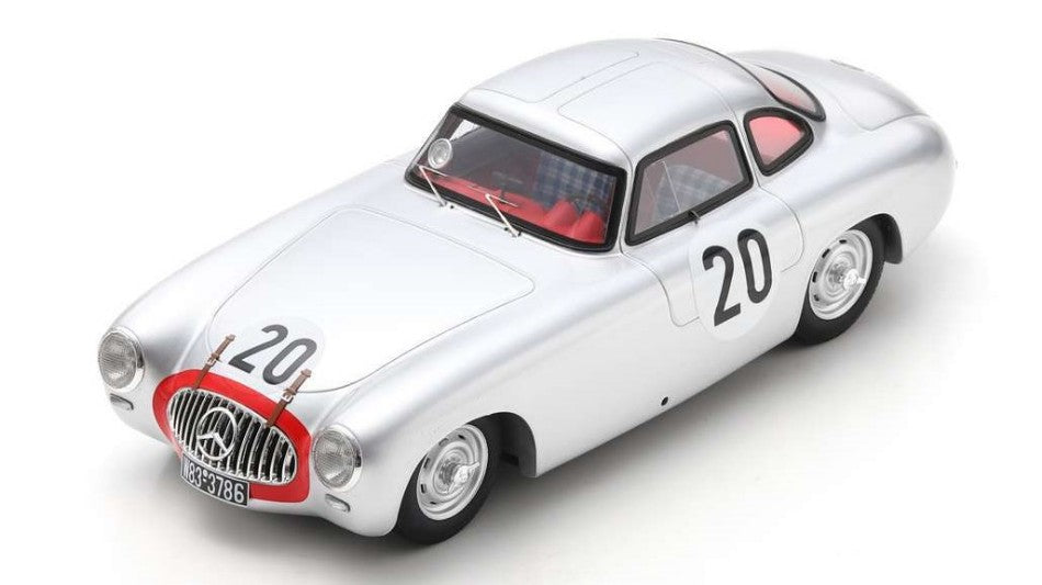 MODELLINO IN SCALA COMPATIBILE CON MERCEDES 300 SL N.20 2nd LM 1952 T.HELFRICH-N.NIEDERMAYER 1:18 SPARK MODEL 18S859