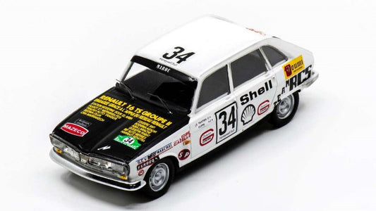 MODELLINO IN SCALA COMPATIBILE CON RENAULT 16 TS N.34 RALLYE DU MAROC 1972 LE TAHITIEN-DUPRE' 1:43 SPARK MODEL S5573