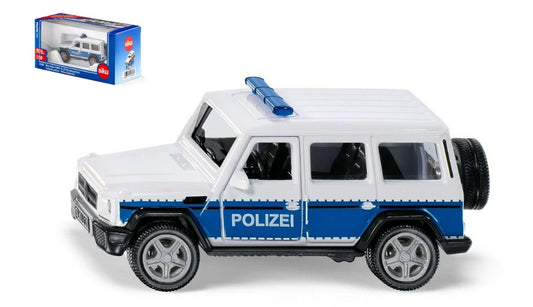 MODELLINO IN SCALA COMPATIBILE CON MERCEDES AMG G 65 POLIZEI 1:50 SIKU SK2308