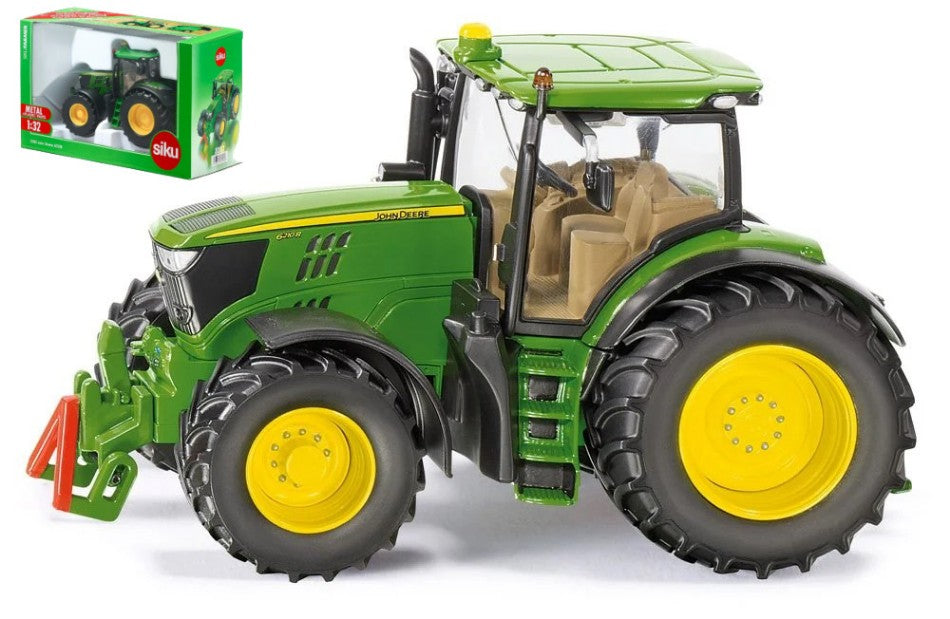 MODELLINO IN SCALA COMPATIBILE CON TRATTORE JOHN DEERE 6210R 1:32 SIKU SK3282