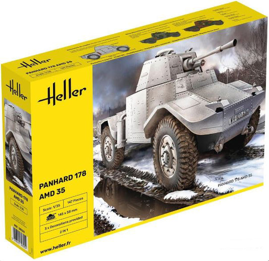 KIT DA MONTARE COMPATIBILE CON PANHARD 178 KIT 1:35 HELLER HL30325