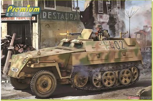 KIT DA MONTARE SCALA COMPATIBILE CON SD.KFZ.250/5 Pz.Beob.Pz.Wg. KIT 1:35 DRAGON D6636