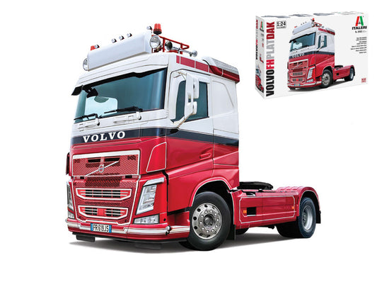 KIT DA MONTARE SCALA COMPATIBILE CON VOLVO FH PLAT DAK KIT 1:24 ITALERI IT3962