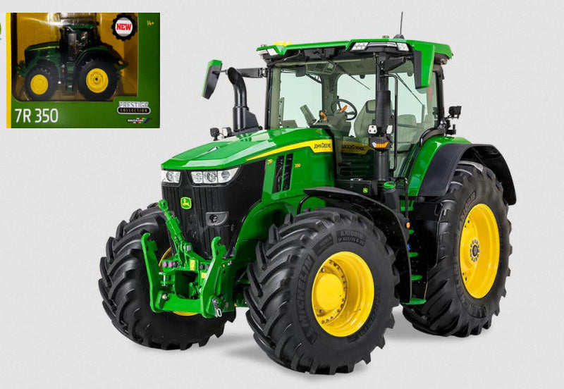 MODELLINO SCALA COMPATIBILE CON JOHN DEERE 7R 350 PRESTIGE COLLECTION 1:32 BRITAINS LC43312