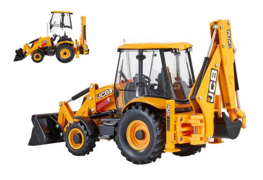 MODELLINO IN SCALA Britains COMPATIBILE CON JCB 3CX PLUS SITEMASTER BACKHOE LOADER 1:32 MODEL SCALE LC43343 241217