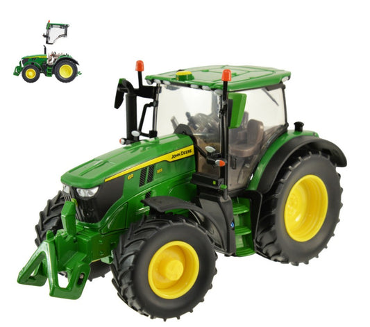 MODELLINO IN SCALA Britains COMPATIBILE CON JOHN DEERE 6R 185 1:32 MODEL SCALE LC43351 241217