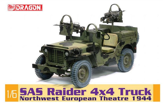 KIT DA MONTARE SCALA COMPATIBILE CON SAS 4x4 TRUCK NW EUROPE KIT 1:6 DRAGON D75042