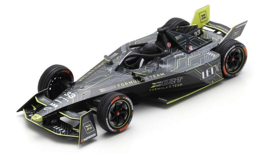 MODELLINO SCALA COMPATIBILE CON ERT FORMULA E TEAM N.33 DAN TICKTUM 1:43 SPARK MODEL S6534