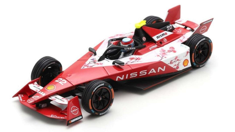 MODELLINO SCALA COMPATIBILE CON NISSAN FORMULA E TEAM N.22 OLIVER ROWLAND 1:43 SPARK MODEL S6543