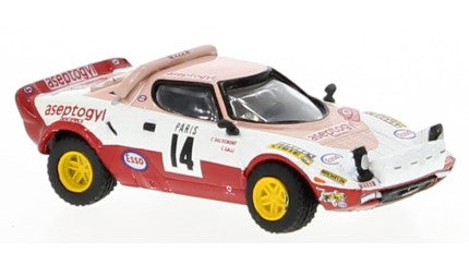 MODELLINO SCALA COMPATIBILE CON LANCIA STRATOS HF 1977 ESSO 1:87 BREKINA BRE29662