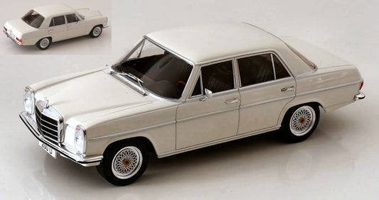 MODELLINO SCALA COMPATIBILE CON MERCEDES 200 D (W115) 1968 WHITE 1:18 MODELCARGROUP MCG18122