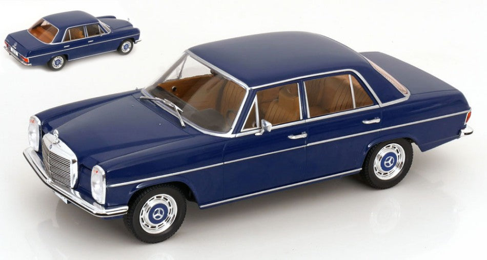 MODELLINO SCALA COMPATIBILE CON MERCEDES 200 D (W115) 1968 DARK BLUE 1:18 MODELCARGROUP MCG18123