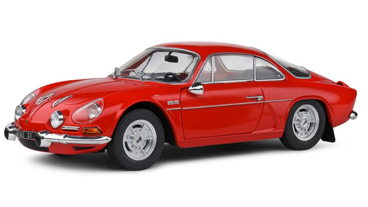 MODELLINO SCALA COMPATIBILE CON RENAULT ALPINE A110 1600S 1969 RED 1:18 SOLIDO SL1804209