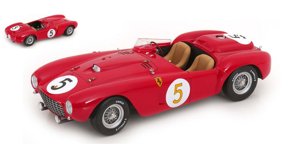 MODELLINO SCALA COMPATIBILE CON FERRARI 375 PLUS N.5 24 H LE MANS 1954 ROSIER-MANZON 1:18 KK SCALE KKDC181245